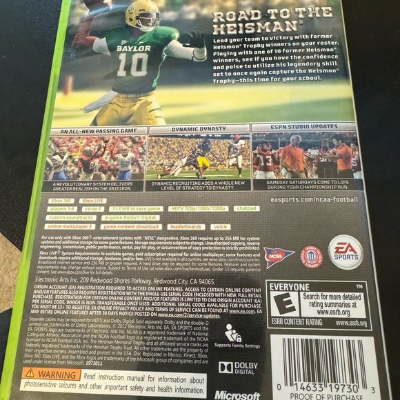 NCAA Football 2013 - Xbox 360 - Picture 4 of 4